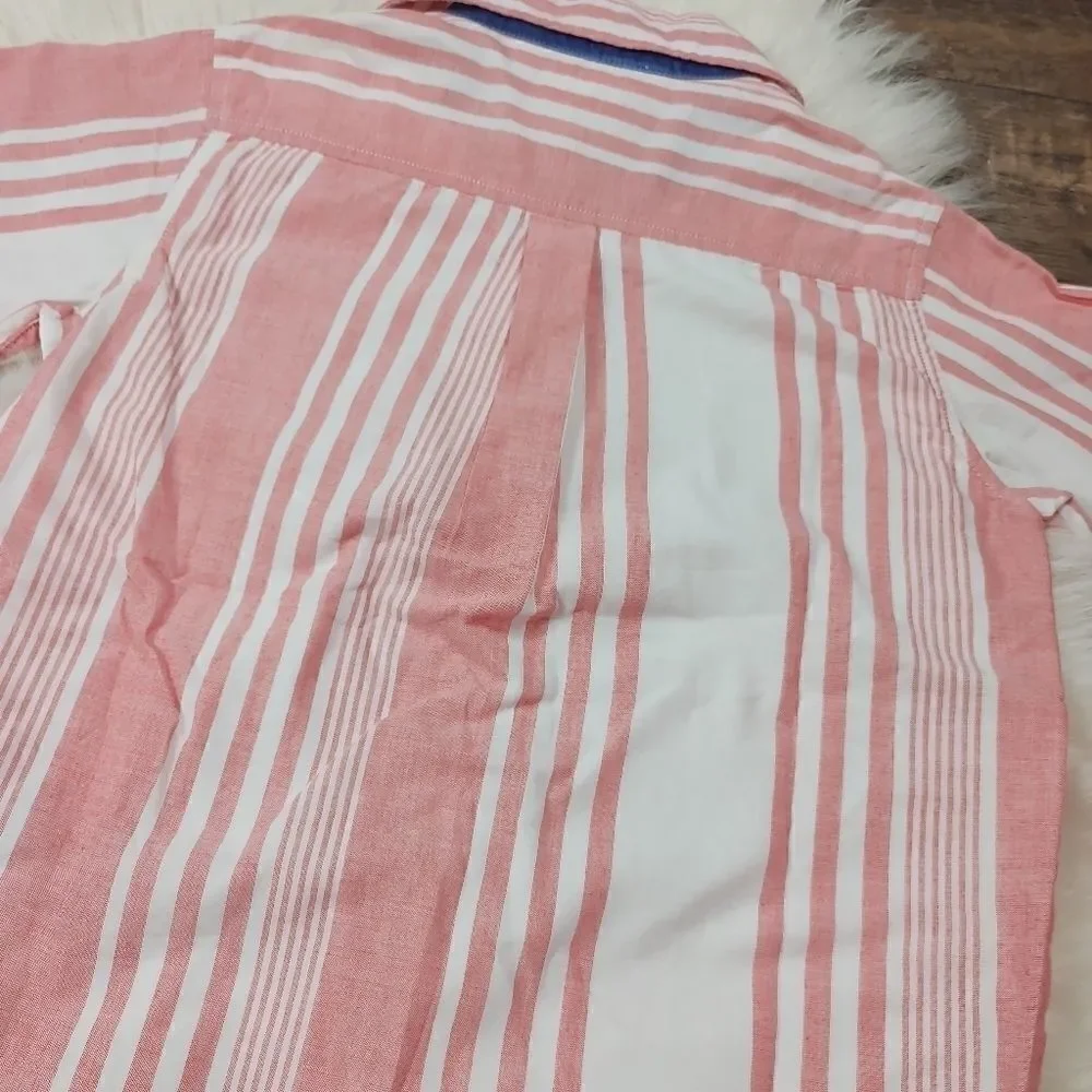Well Dressed Wolf Boys Size 6 Red White Blue Patri